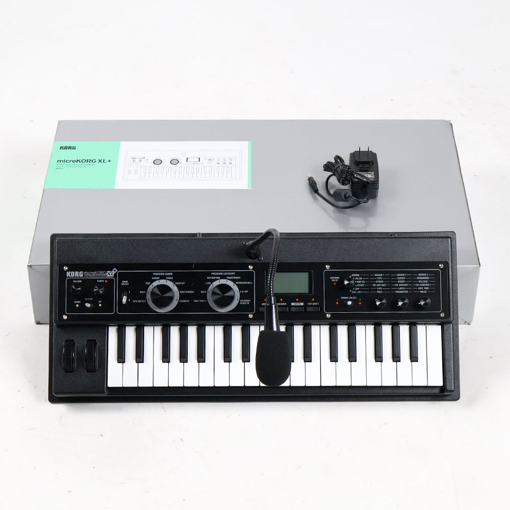 【中古】 KORG microKORG XL+ シンセサイザー ボコーダー