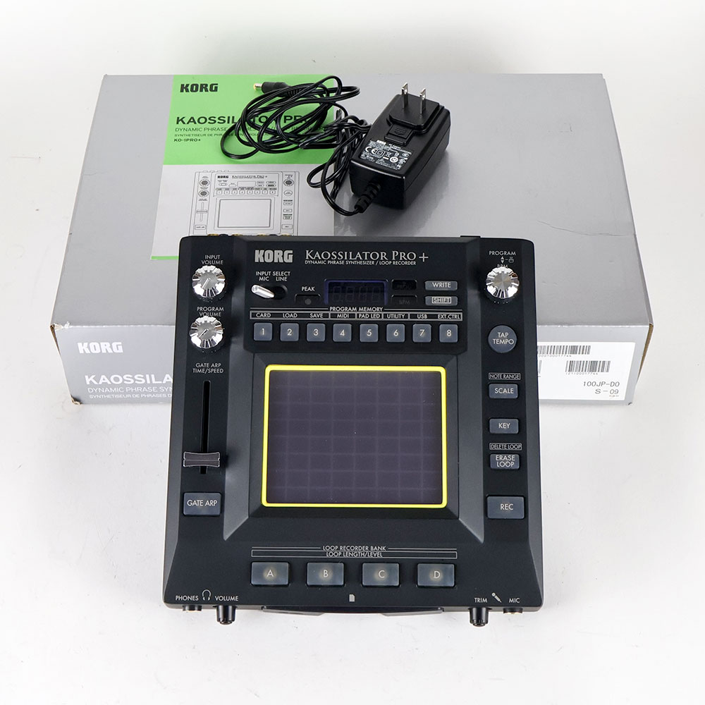 【中古】 カオシレータープロ コルグ KORG KAOSSILATOR PRO ＋ カオシレイター プロ プラス KO-1PRO+