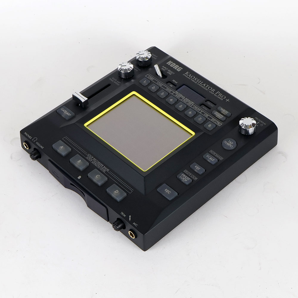 【中古】 カオシレータープロ コルグ KORG KAOSSILATOR PRO ＋ カオシレイター プロ プラス KO-1PRO+ 全体