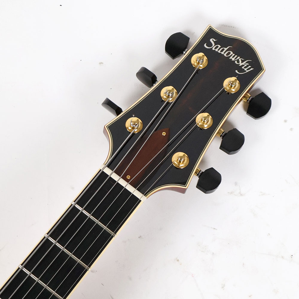 【中古】 エレキギター SADOWSKY JIM HALL MODEL Violin Burst 2024年製 フルアコ サドウスキー フルアコースティックギター ジム・ホール ヘッド