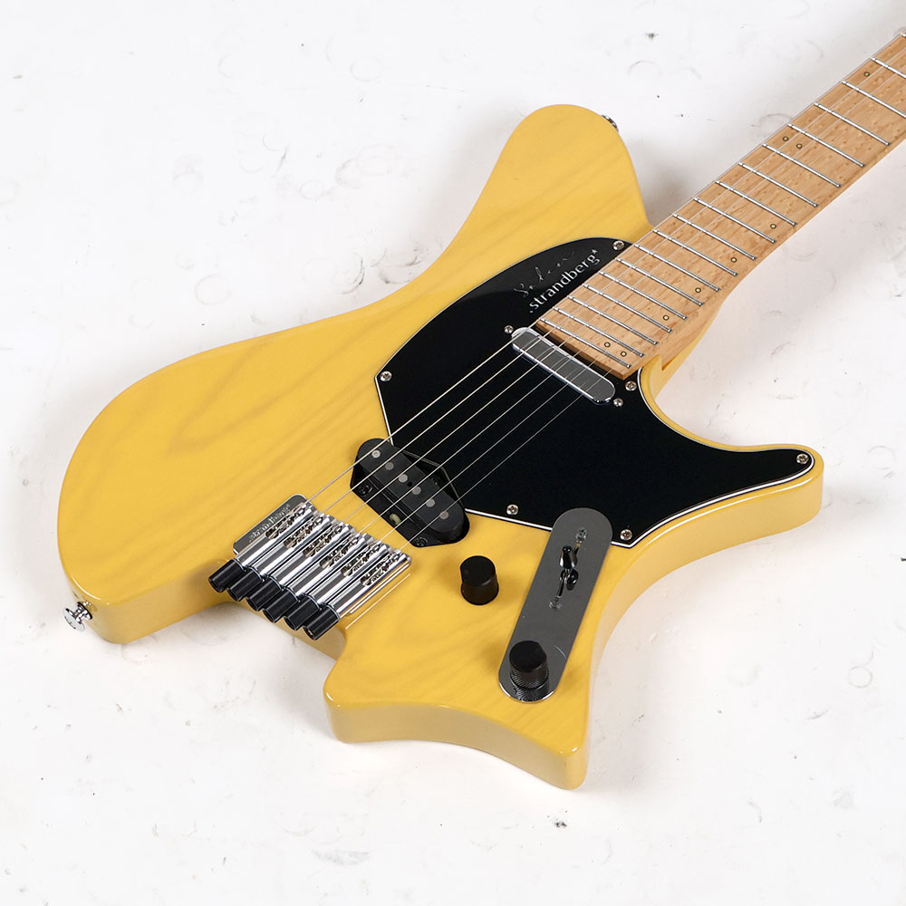 【中古】 エレキギター stranderg Salen Classic NX 6 Butterscotch Blonde テレキャスタースタイルのストランドバーグ Suhrピックアップ搭載 ボディ