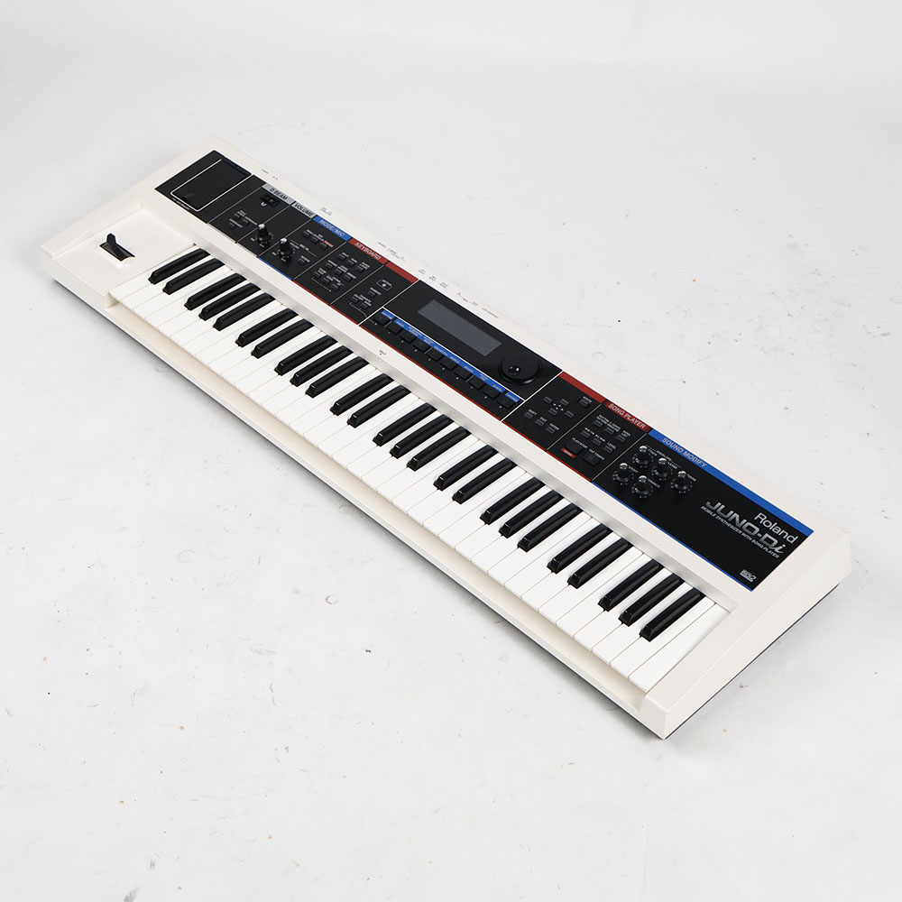 【中古】 モバイルシンセサイザー Roland JUNO-Di WH ローランド 全体