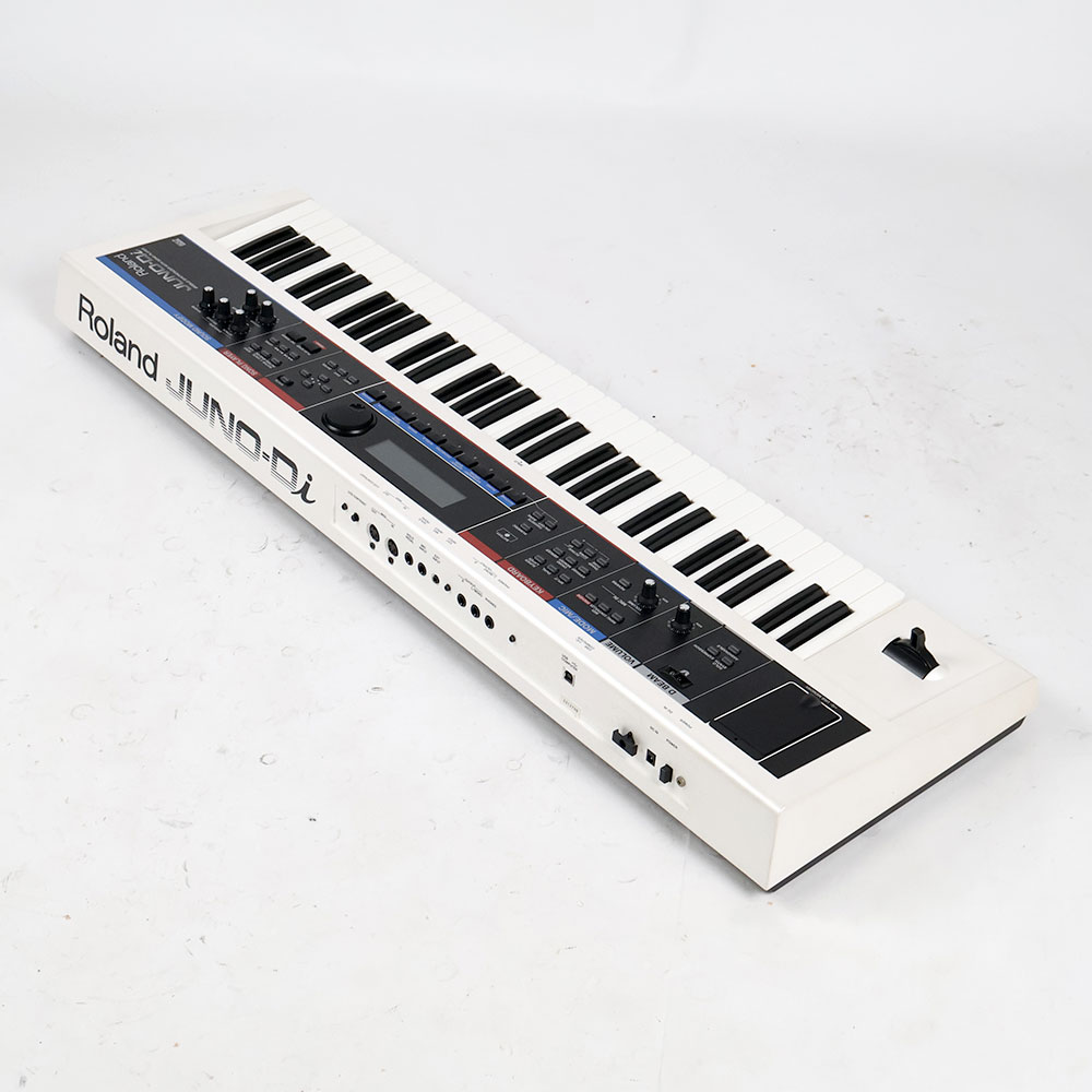 【中古】 モバイルシンセサイザー Roland JUNO-Di WH ローランド 全体