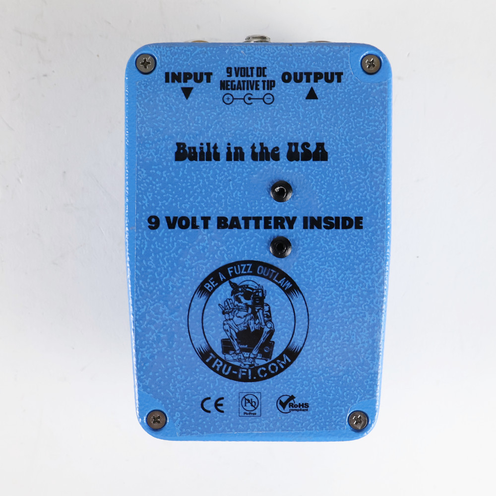 Tru-Fi トゥルーファイ Compact Octavia オクターブファズ ギターエフェクター 裏面