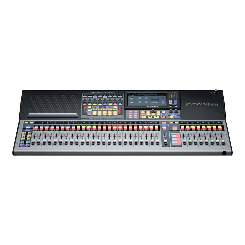 PreSonus プレソナス StudioLive 64S Digital Console Mixer デジタルミキサー 正面