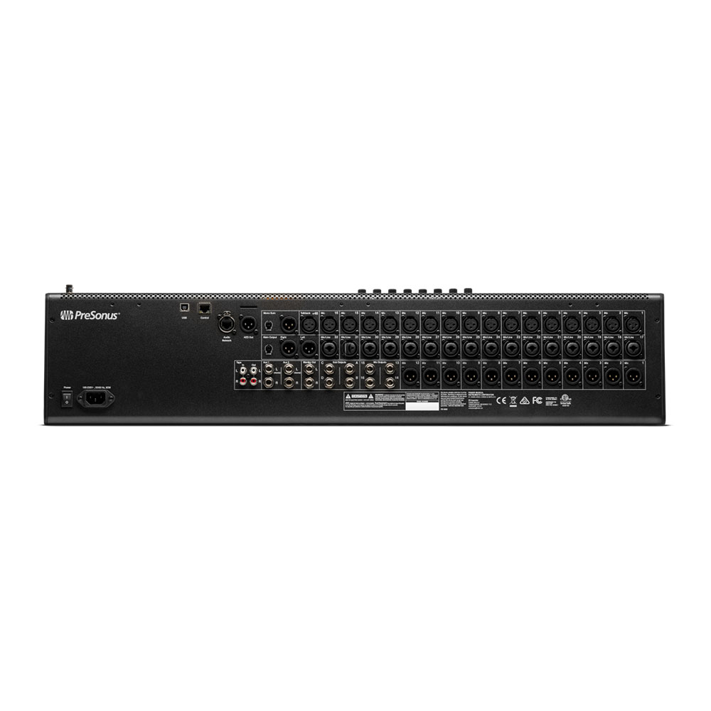 PreSonus プレソナス StudioLive SE 32 Digital Console Mixer デジタルミキサー 背面