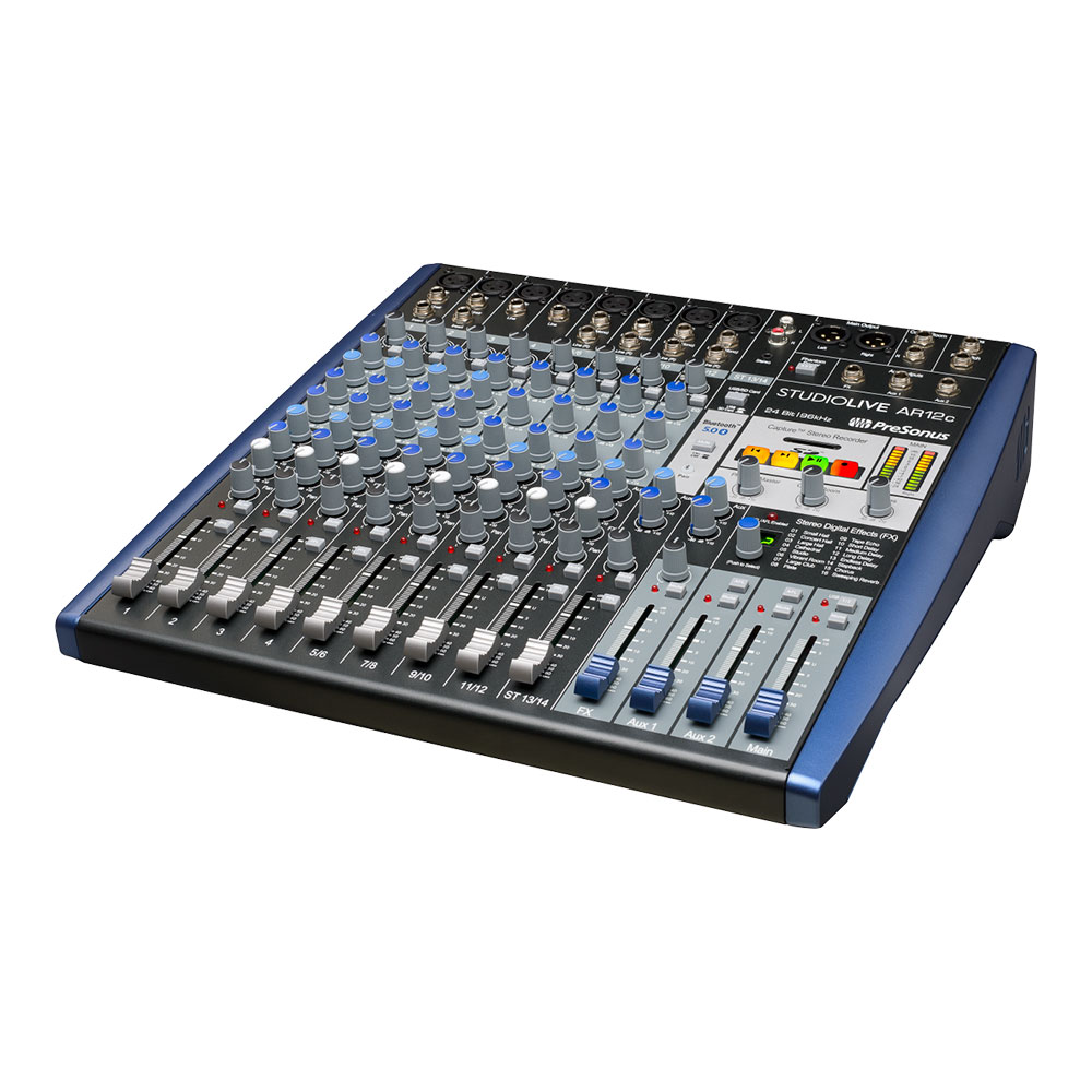 PreSonus プレソナス StudioLive AR12c Analog Mixer アナログミキサー 全体