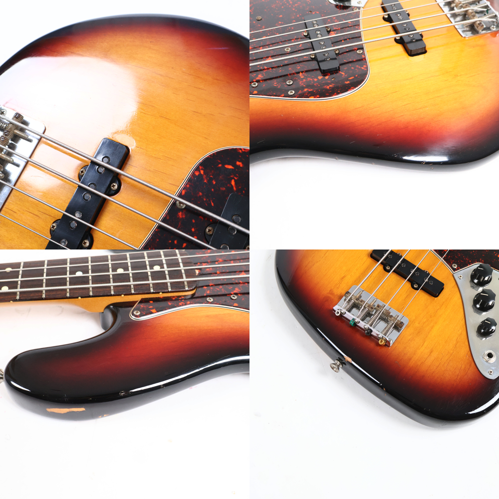 【中古】 Fender フェンダー American Vintage 62 Jazz Bass 3CS 3Knobs 2002年製 ジャズベース エレキベース 傷