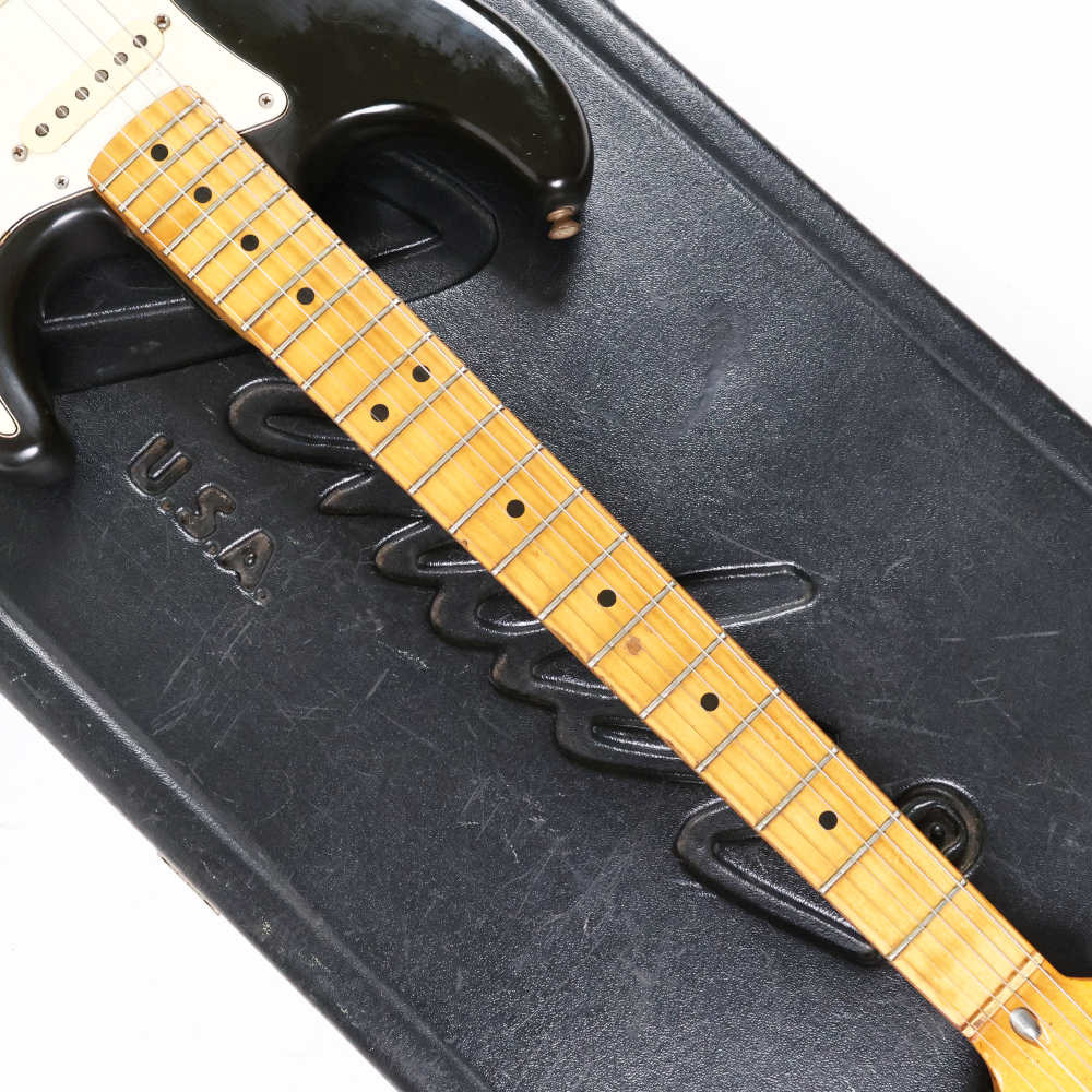 【中古】 Fender USA フェンダー Stratocaster Black 1979〜1981年製 Refinish ストラトキャスター エレキギター ネック