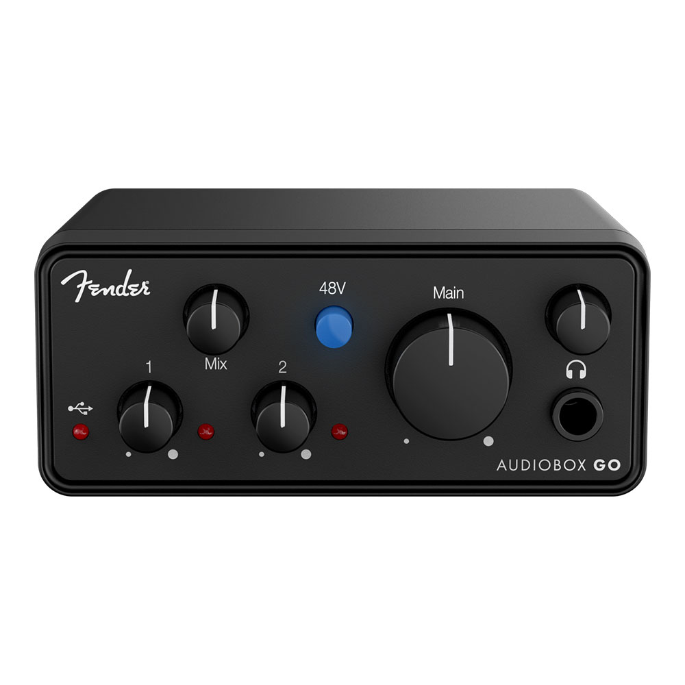 Fender フェンダー AudioBox GO USB-Cオーディオインターフェイス 正面