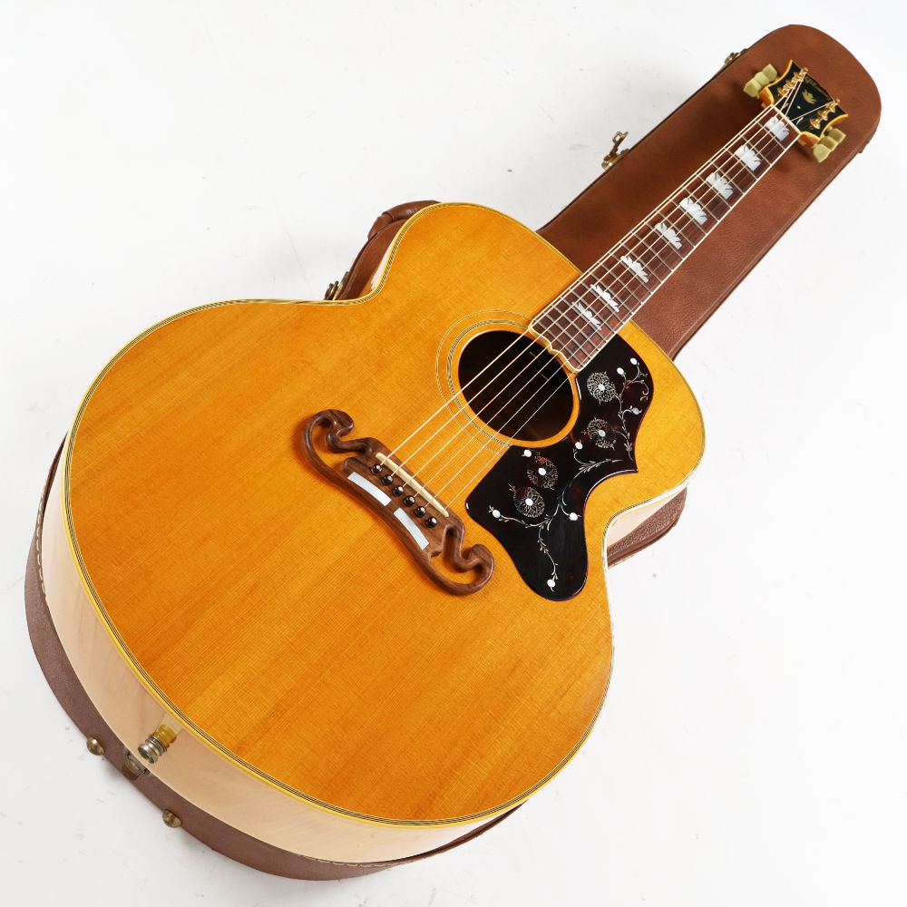 【中古】 アコースティックギター Gibson J-200 Antique Natural 1991年製 ギブソン ジャンボ ピックアップ取り付けあり