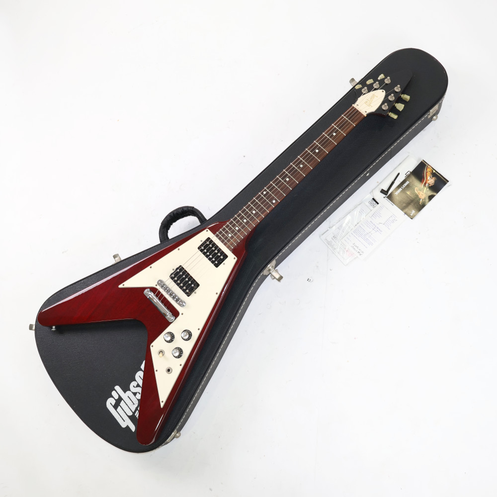 【中古】 エレキギター Gibson Flying V ‘67 Cherry 2004年製 ギブソン フライングV