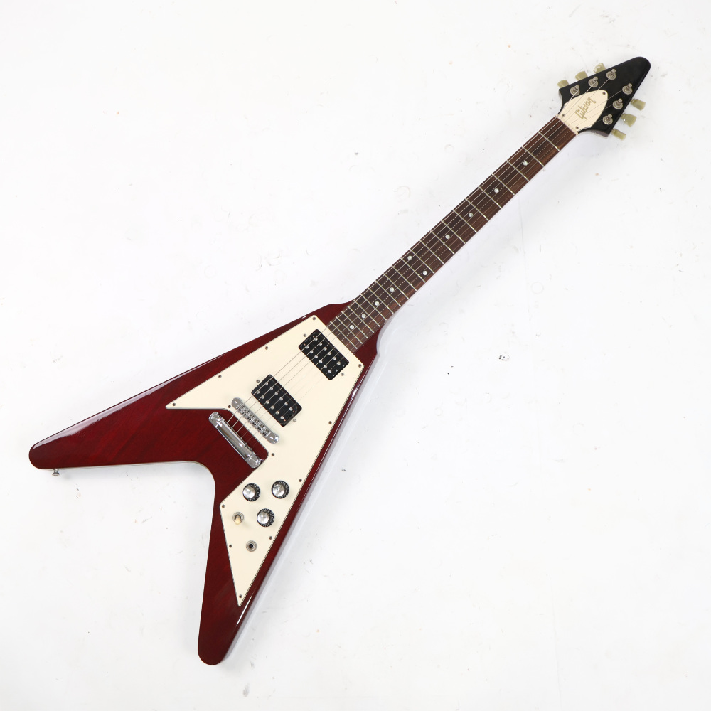 【中古】 エレキギター Gibson Flying V ‘67 Cherry 2004年製 ギブソン フライングV 詳細画像