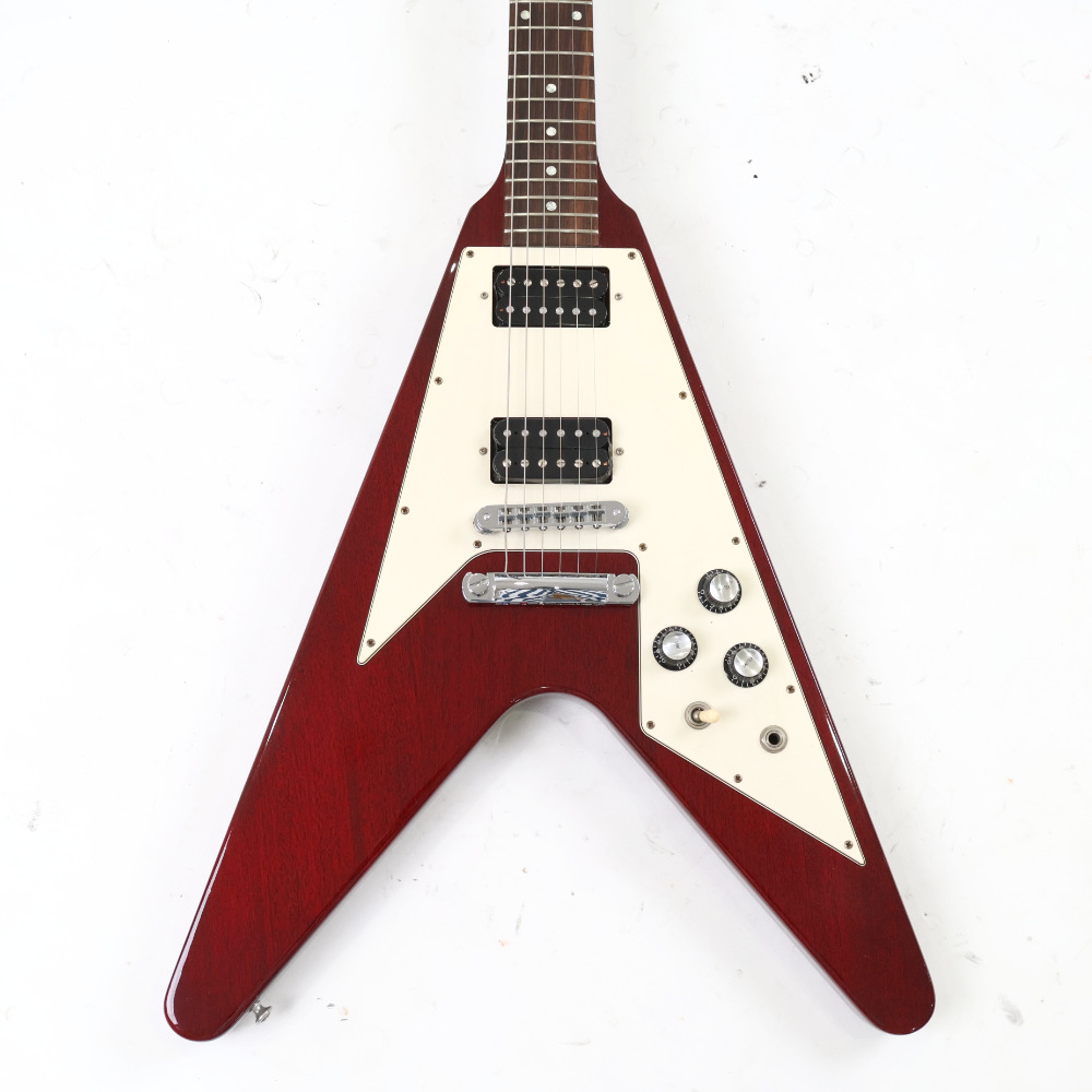 【中古】 エレキギター Gibson Flying V ‘67 Cherry 2004年製 ギブソン フライングV 詳細画像