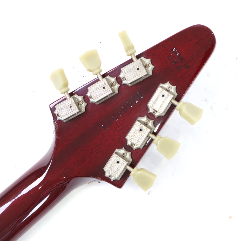 【中古】 エレキギター Gibson Flying V ‘67 Cherry 2004年製 ギブソン フライングV 詳細画像