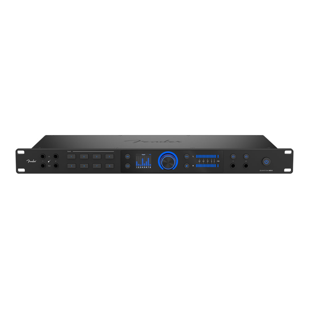 Fender フェンダー Quantum HD 8 USB-C Audio Interface USB-Cオーディオインターフェイス