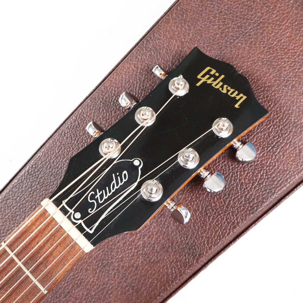 【中古】 アコースティックギター Gibson J-45 Studio Walnut Burst 2019年製 ウォルナットバック&サイド ギブソン J45 スタジオ ヘッド画像