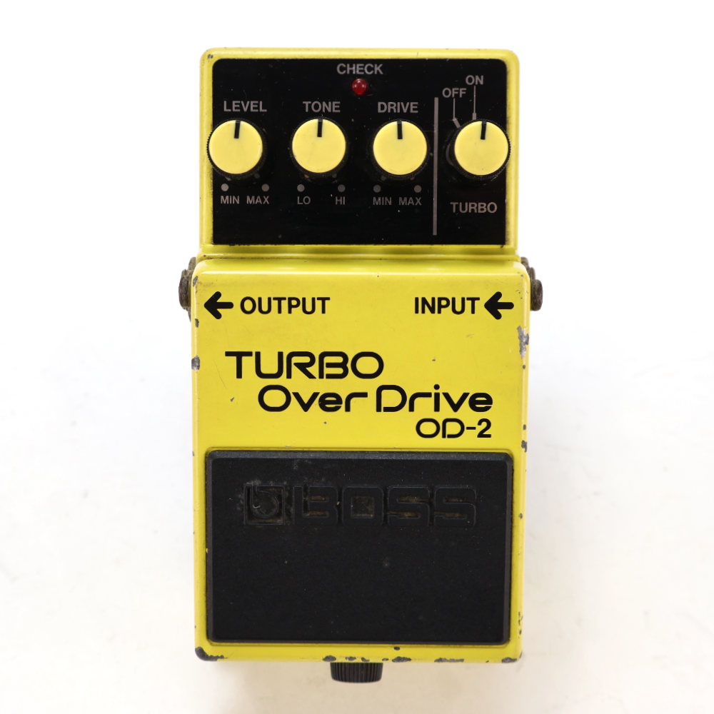 【中古】ターボオーバードライブ エフェクター BOSS OD-2 TURBO OverDrive Made in Japan ボス ギターエフェクター