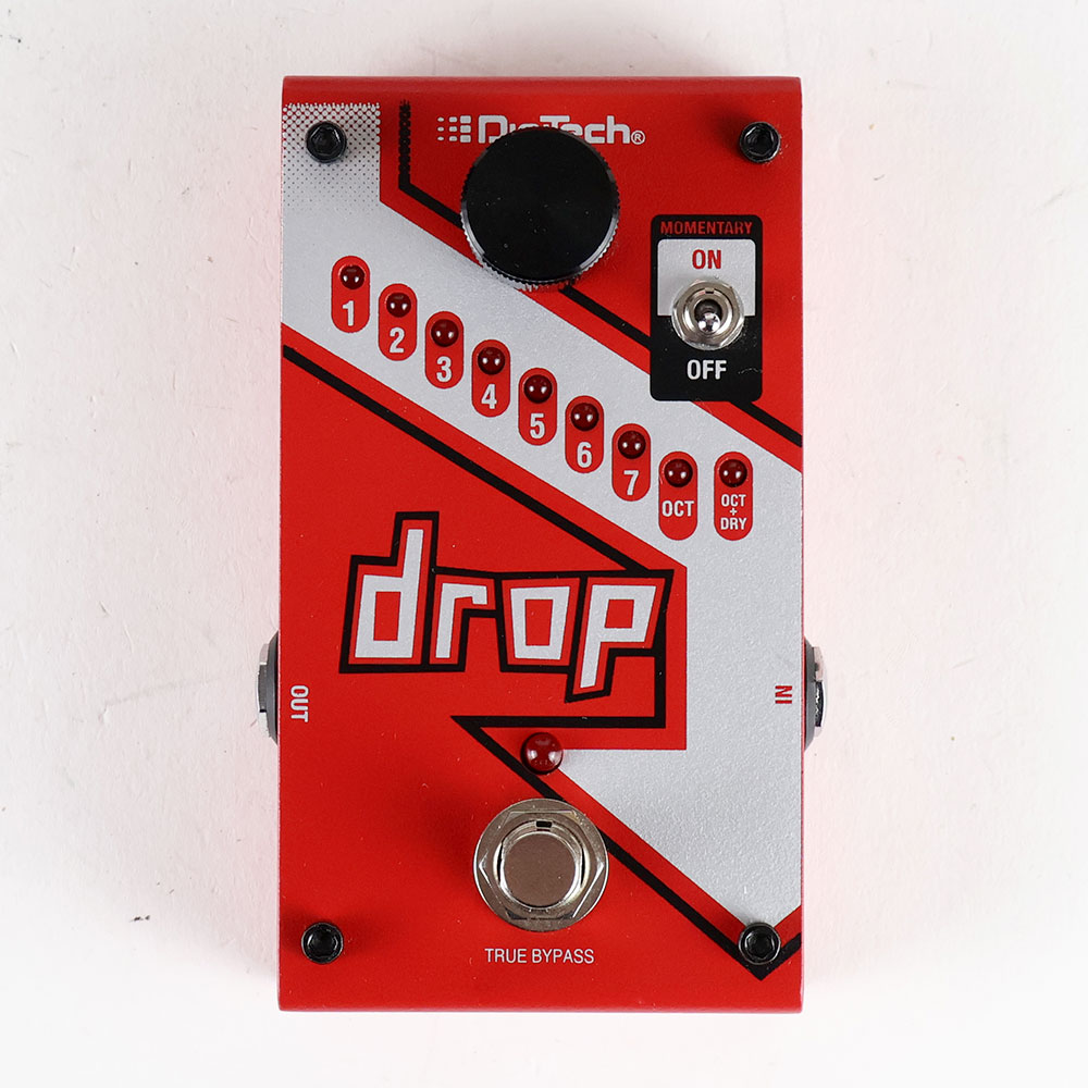 【中古】 ドロップリチューニングエフェクト DIGITECH Drop ギターエフェクター DROP-V-01 正面