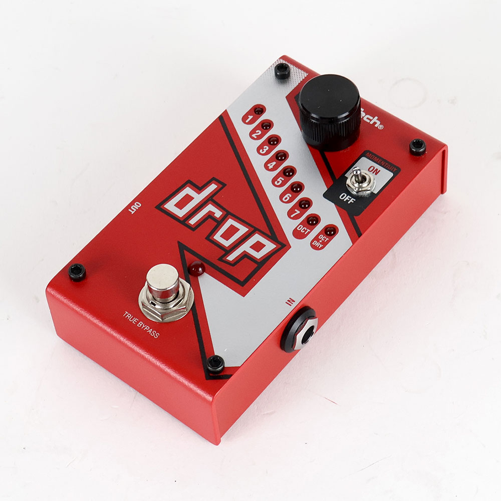 【中古】 ドロップリチューニングエフェクト DIGITECH Drop ギターエフェクター DROP-V-01 全体