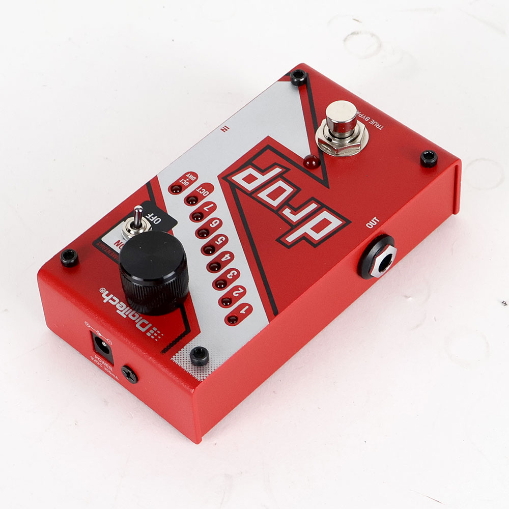 【中古】 ドロップリチューニングエフェクト DIGITECH Drop ギターエフェクター DROP-V-01 全体