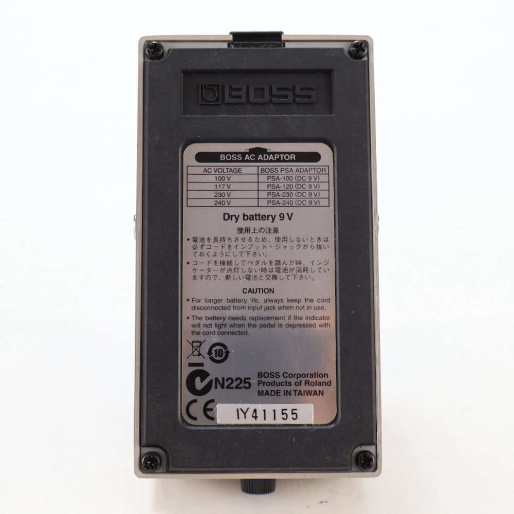 【中古】イコライザー エフェクター BOSS GEB-7 Bass Equalizer ベースエフェクター ボトム画像