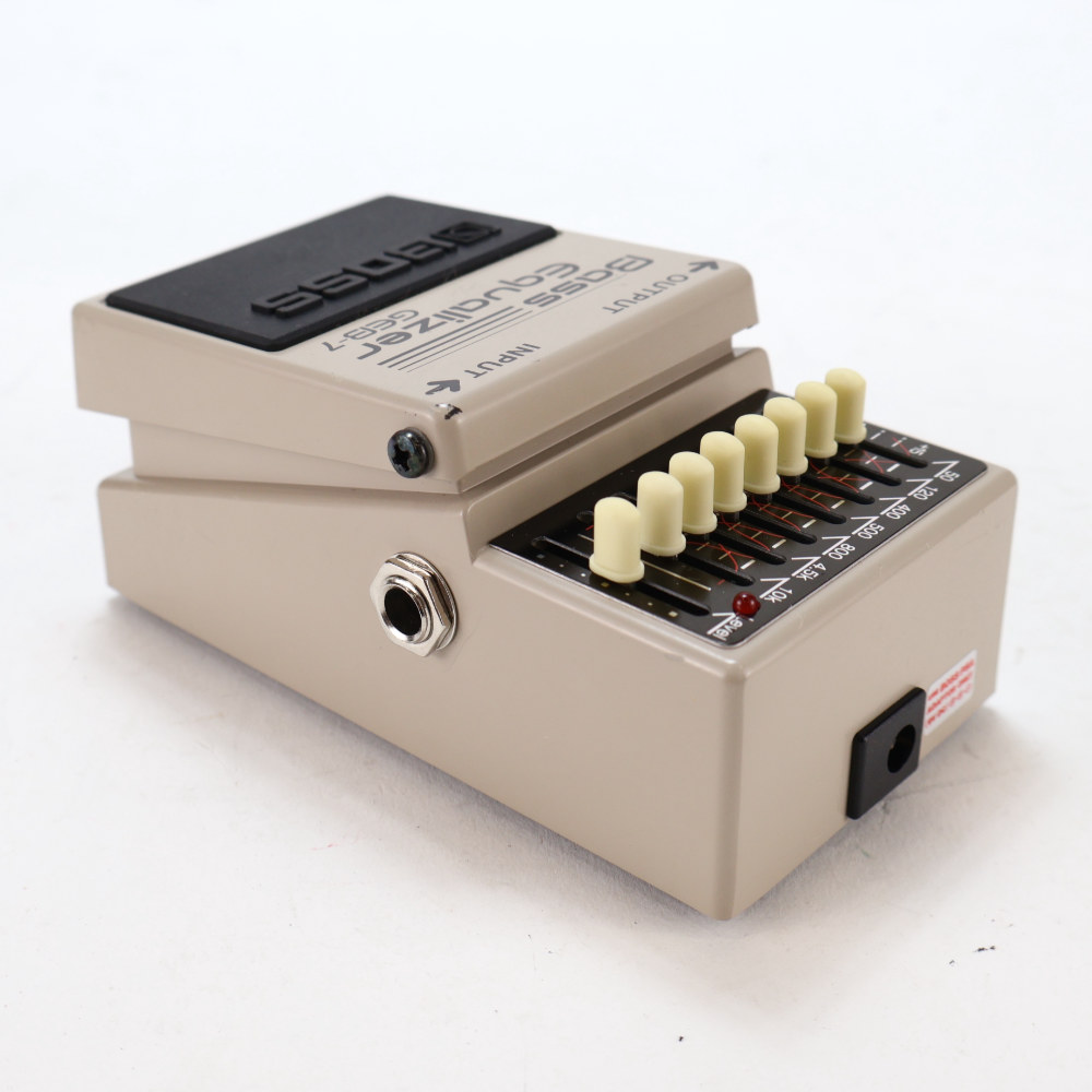【中古】イコライザー エフェクター BOSS GEB-7 Bass Equalizer ベースエフェクター リア斜めアングル画像