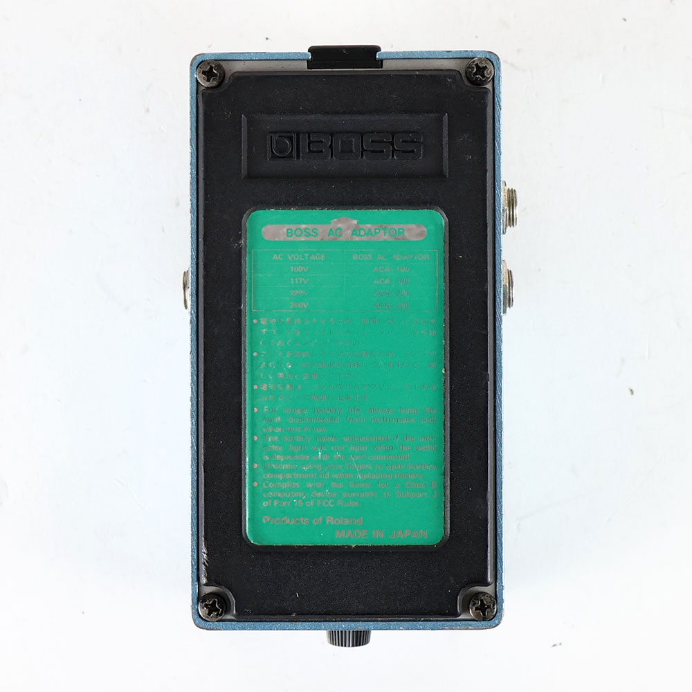 【中古】 コーラス エフェクター BOSS CE-3 Chorus Made in JAPAN ギターエフェクター 裏面