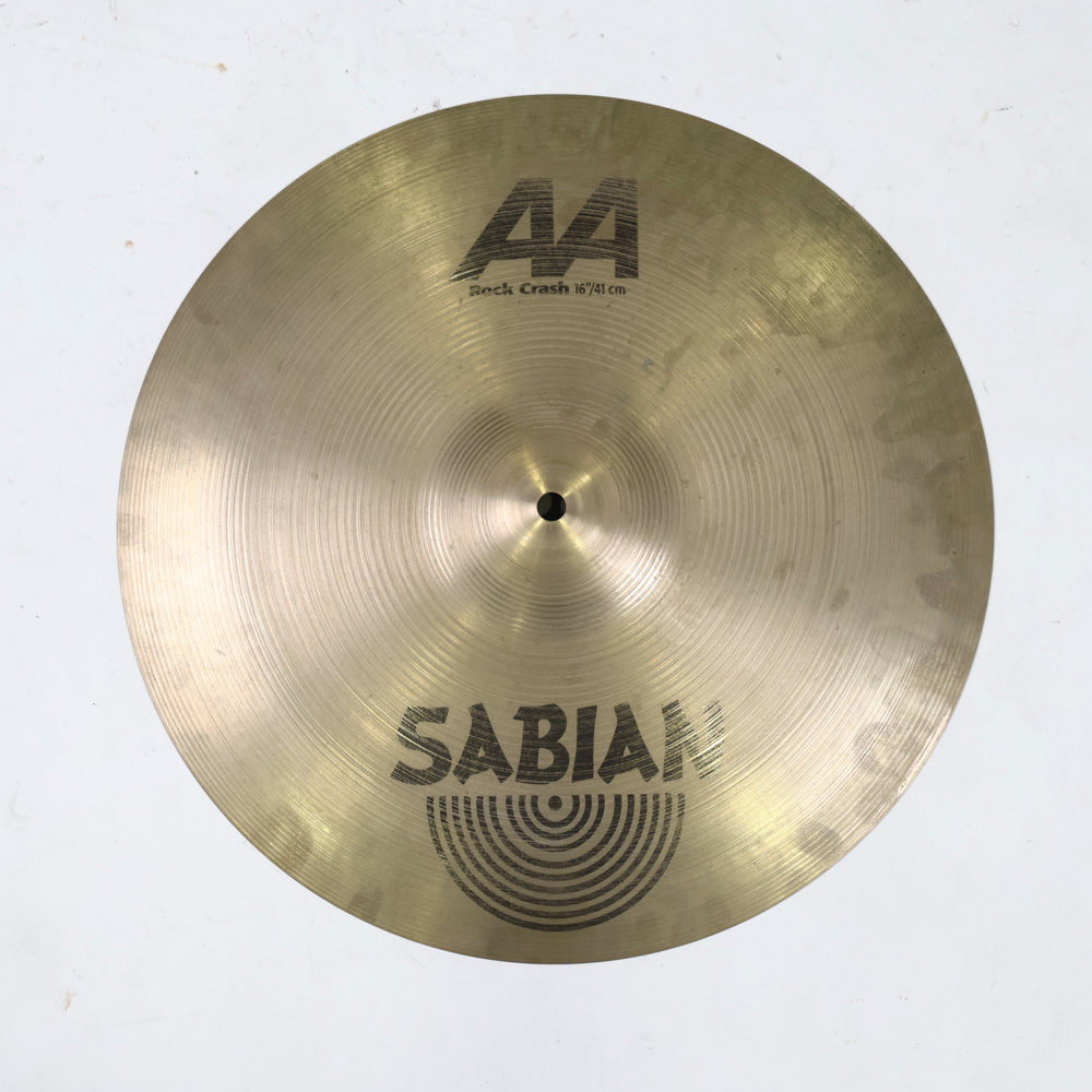 【中古】 クラッシュシンバル セイビアン SABIAN AA ROCK CRASH 16インチ