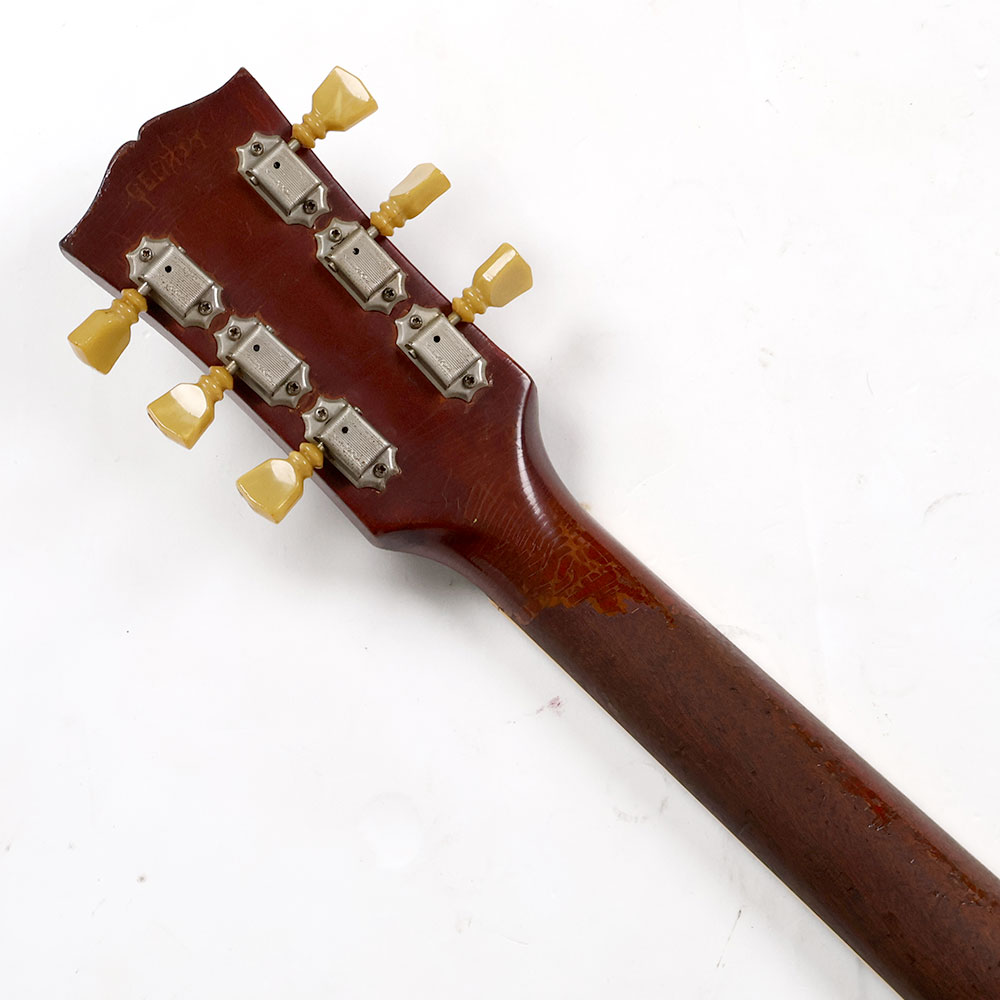 【中古】Gibson ギブソン ES-335 Cherry 1966年製 Bigsby増設 セミアコ エレキギター ヘッド