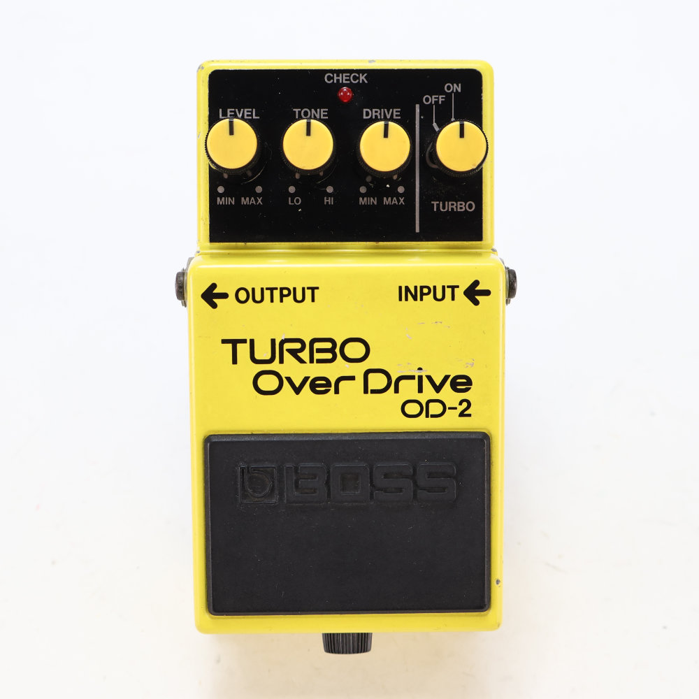 【中古】ターボオーバードライブ エフェクター BOSS OD-2 TURBO OverDrive Made in Japan ボス ギターエフェクター