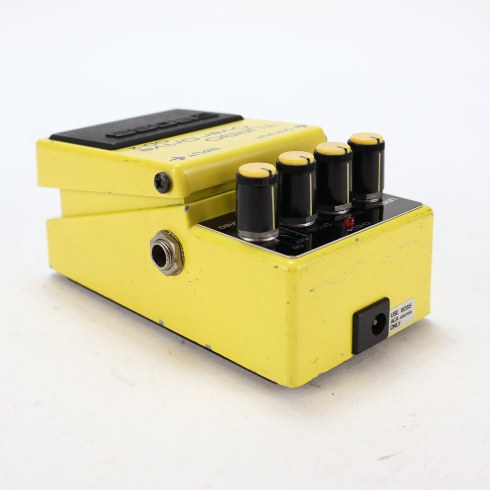【中古】ターボオーバードライブ エフェクター BOSS OD-2 TURBO OverDrive Made in Japan ボス ギターエフェクター 側面