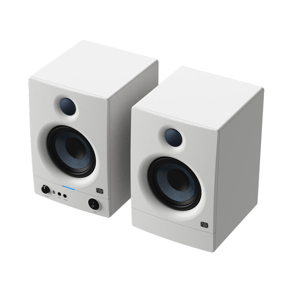 PreSonus プレソナス Eris 4.5BT White パワードスピーカー Bluetooth対応 1ペア 全体