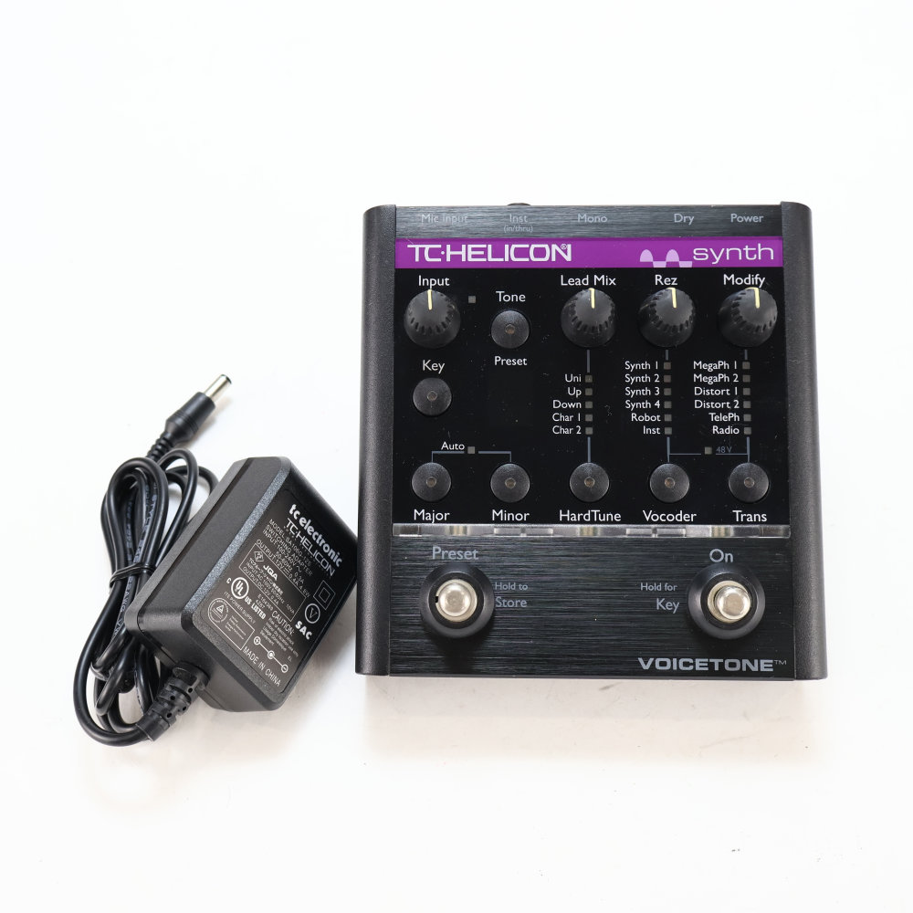 【中古】 ボーカル用エフェクター TC HELICON VoiceTone Synth