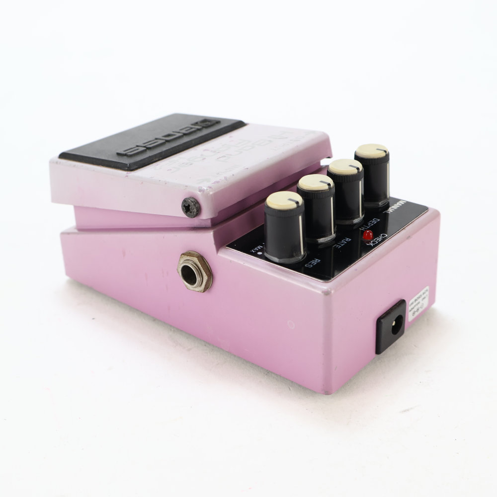 【中古】ハイバンドフランジャー エフェクター BOSS HF-2 Hi Band Flanger ボス ギターエフェクター 側面