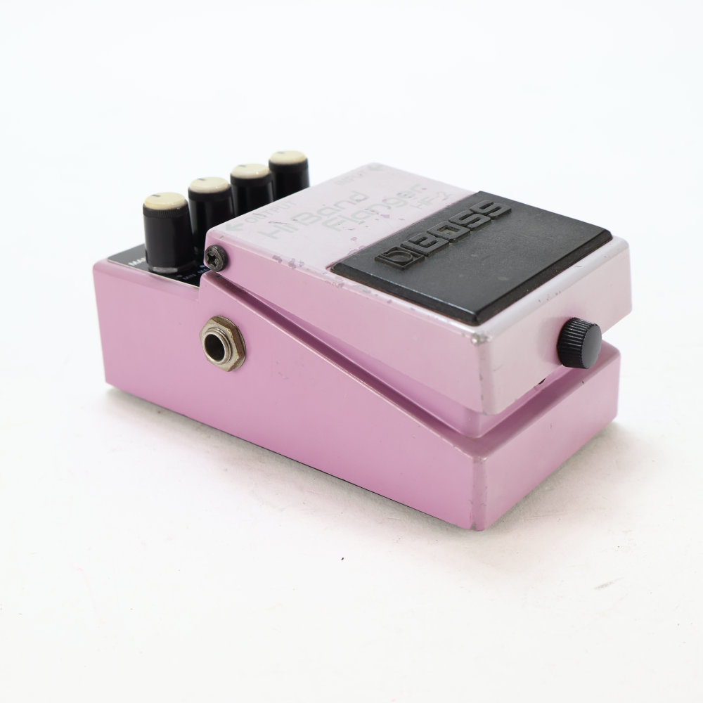 【中古】ハイバンドフランジャー エフェクター BOSS HF-2 Hi Band Flanger ボス ギターエフェクター 側面