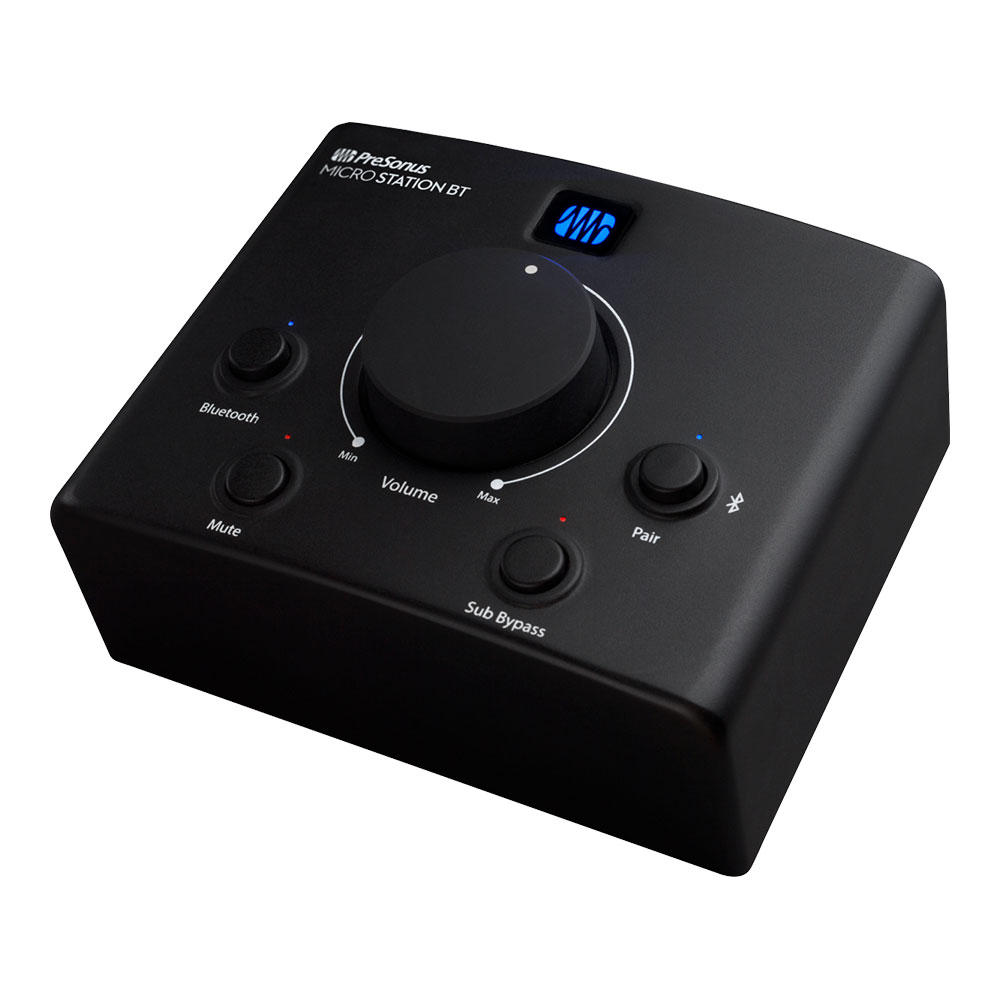 PreSonus プレソナス MicroStation BT Monitoring Controller モニターコントローラー 全体