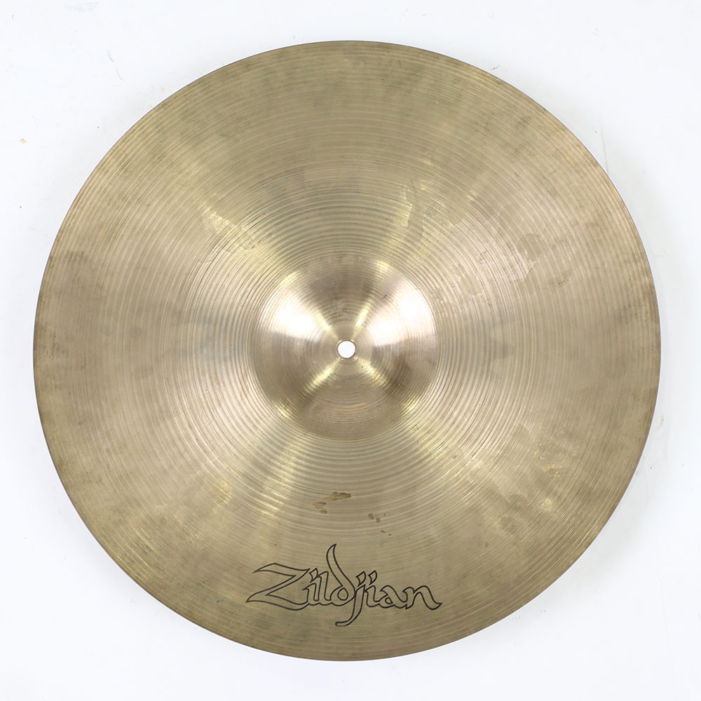 【中古】 クラッシュシンバル ジルジャン ZILDJIAN A Zildjian THIN CRASH 18インチ 70s〜80s ビンテージシンバル 裏面