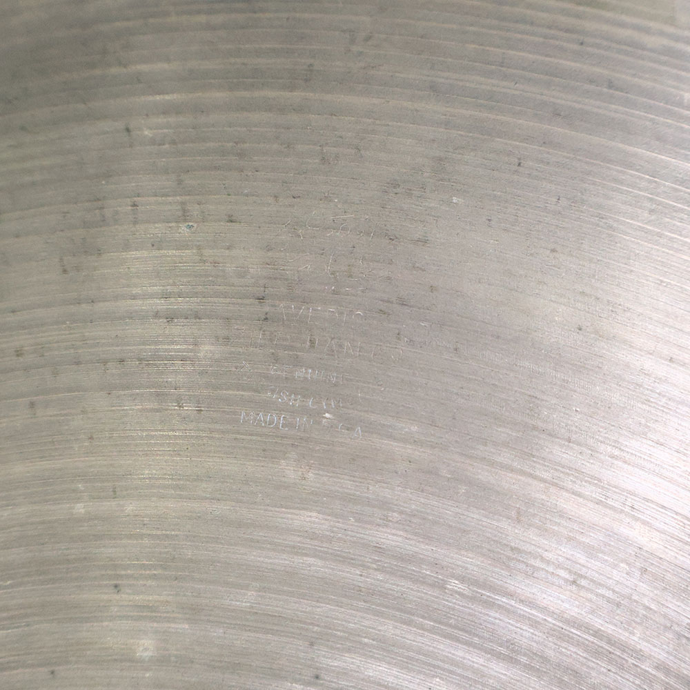 【中古】 クラッシュシンバル ジルジャン ZILDJIAN A Zildjian THIN CRASH 18インチ 70s〜80s ビンテージシンバル 刻印