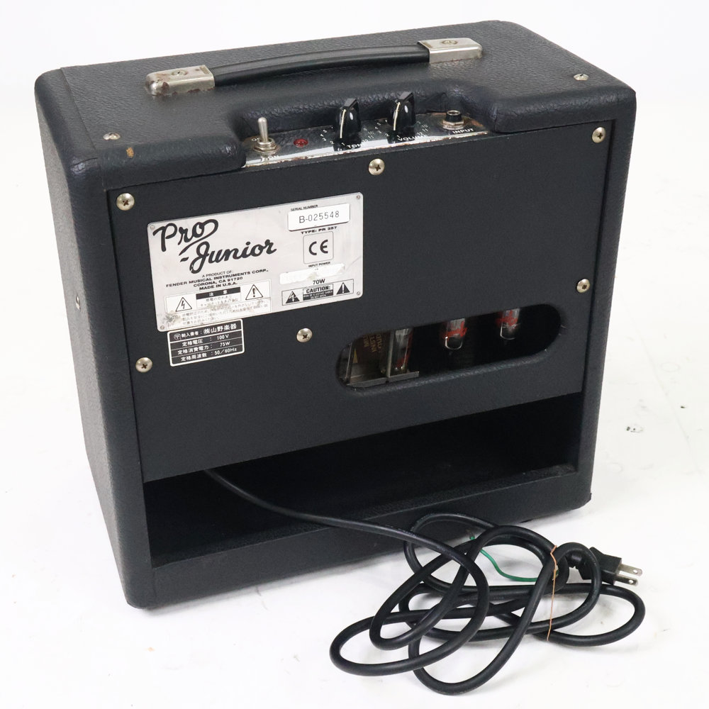 【中古】 ギターアンプ Fender Pro Junior フェンダー プロジュニア 1997年製 小型真空管アンプ 背面
