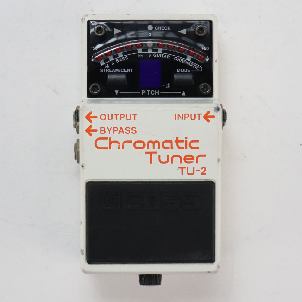 【中古】 クロマチックチューナー エフェクター BOSS TU-2 Chromatic Tuner ペダルチューナー