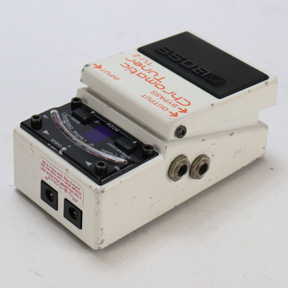 【中古】 クロマチックチューナー エフェクター BOSS TU-2 Chromatic Tuner ペダルチューナー 全体