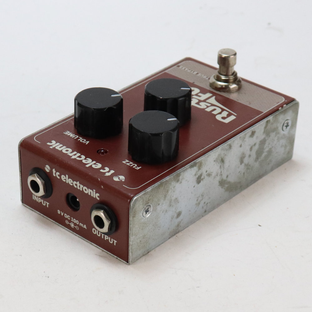 【中古】ファズ tc electronic TCエレクトロニック Rusty Fuzz ファズ エフェクター ラスティーファズ 全体