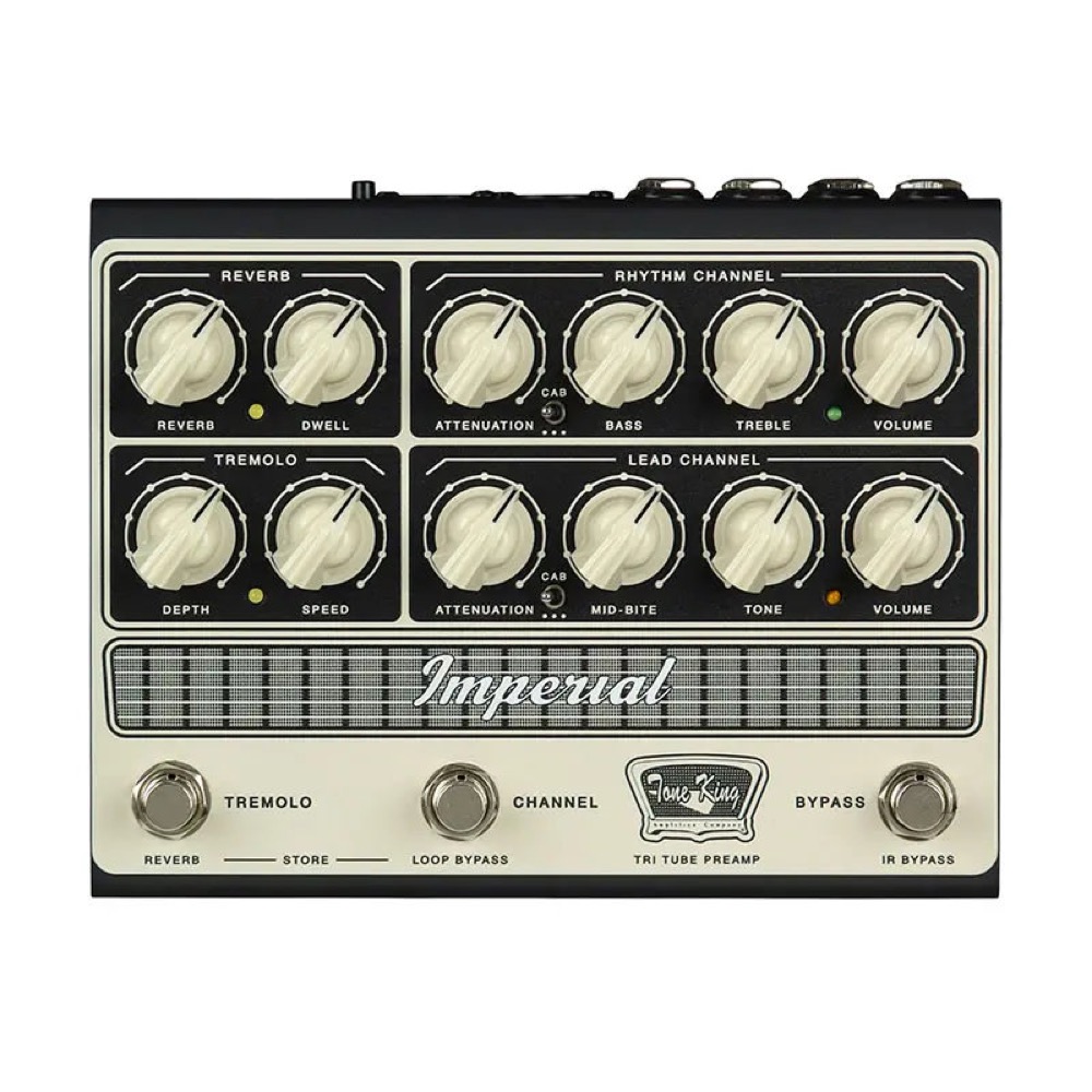 ギターエフェクター プリアンプ Tone King Imperial Preamp トーンキング インペリアルプリアンプ
