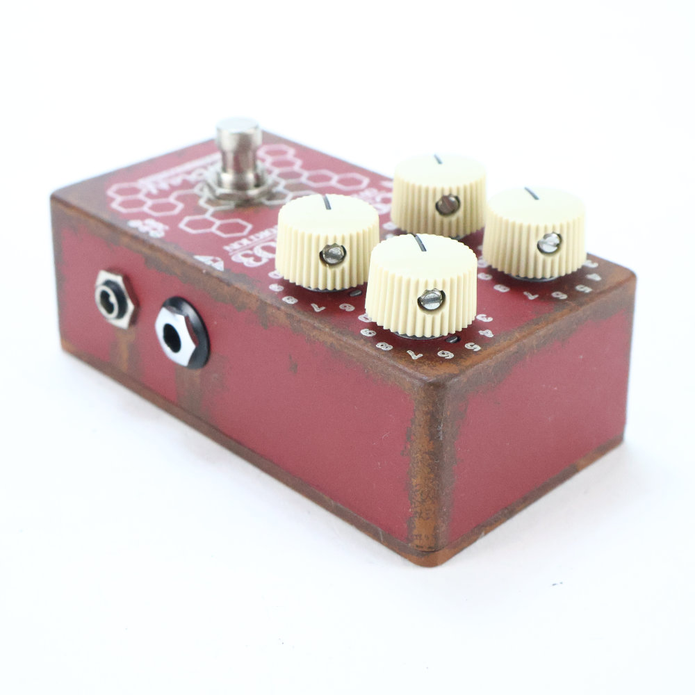 【中古】 KarDiaN C9H13NO3 アドレナリン ディストーション ギターエフェクター 側面