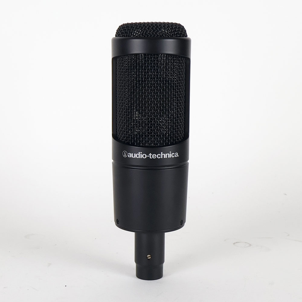 【中古】 マイク コンデンサーマイク AUDIO-TECHNICA AT2035 オーディオテクニカ オーテク 正面