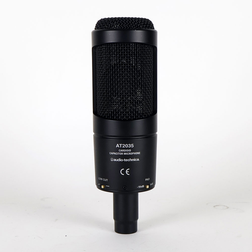 【中古】 マイク コンデンサーマイク AUDIO-TECHNICA AT2035 オーディオテクニカ オーテク 背面