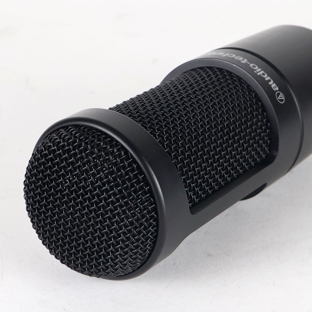 【中古】 マイク コンデンサーマイク AUDIO-TECHNICA AT2035 オーディオテクニカ オーテク グリル