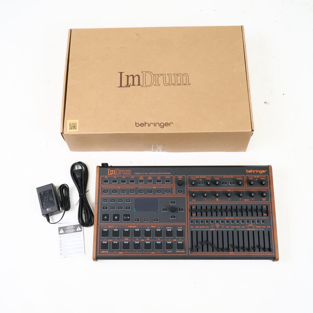 【中古】 ベリンガー リズムマシン ドラムマシン BEHRINGER LM DRUM ハイブリッドサンプリングドラムマシン
