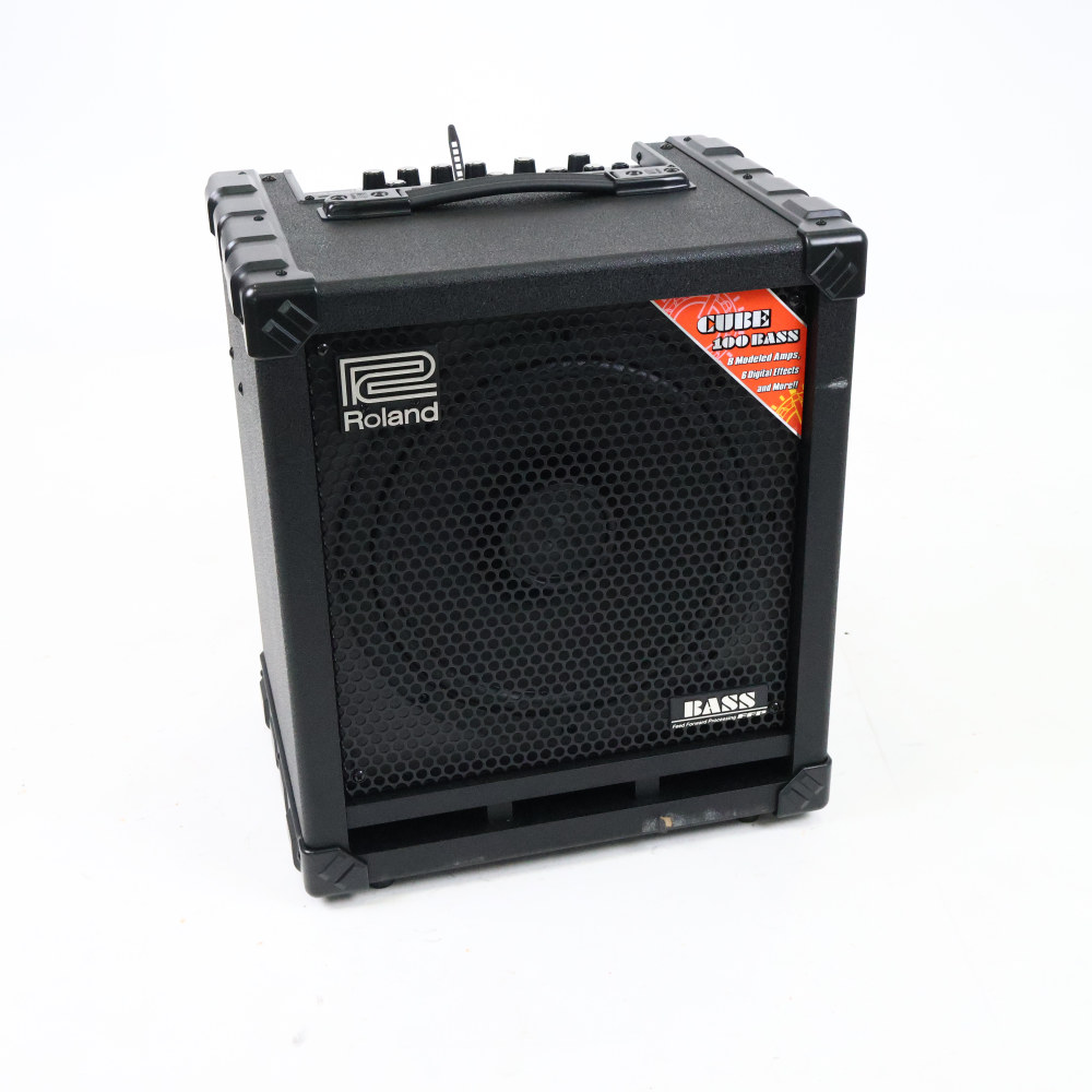 【中古】 ベースアンプ ローランド ROLAND CUBE-100 BASS CB-100 コンボアンプ